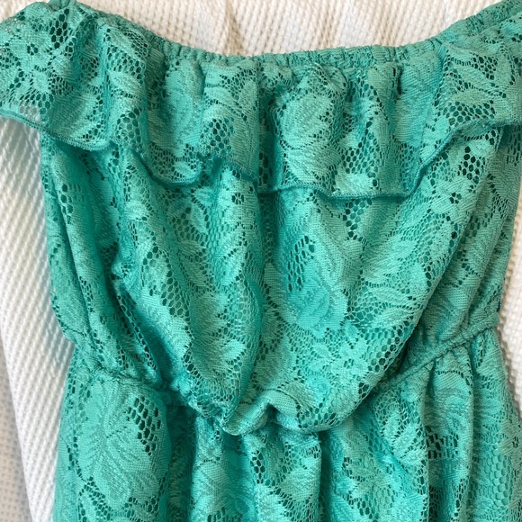 Lace Maxi Sun Dress - Picture 1 of 6